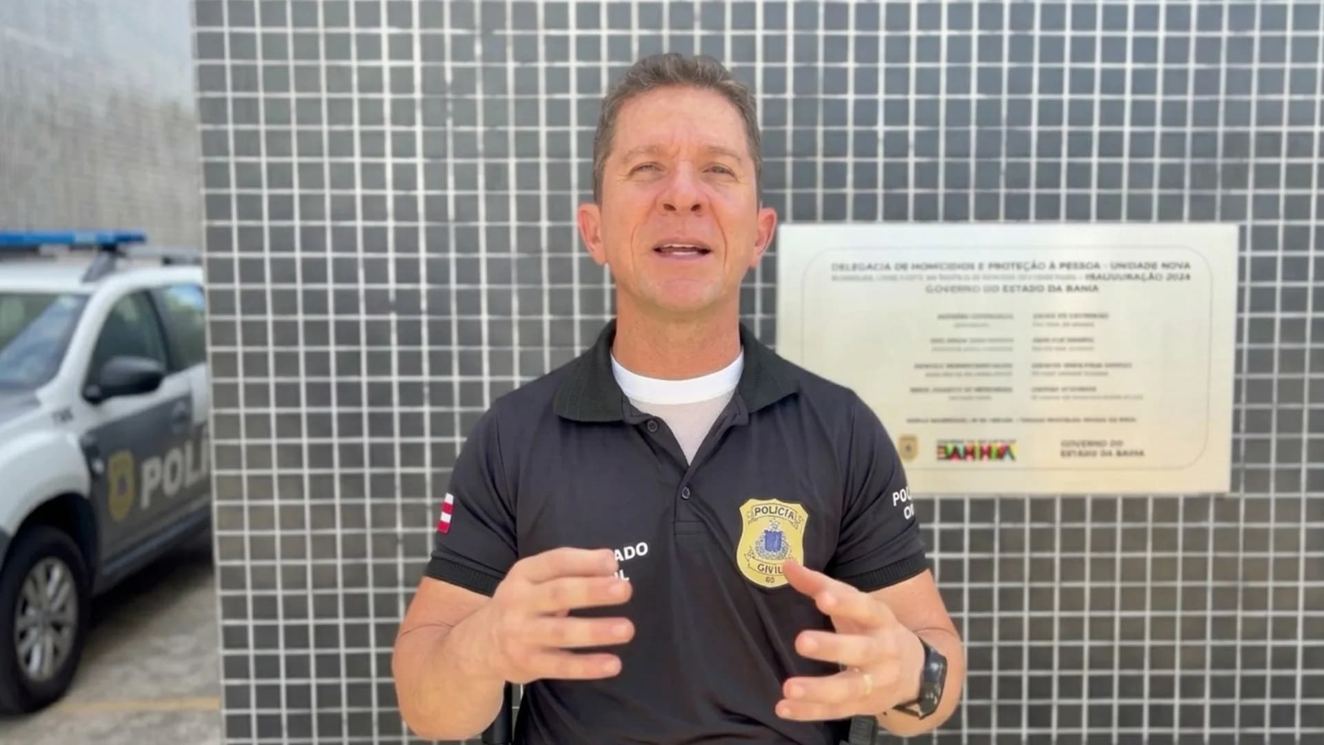 Delegado-geral anuncia edital da Polícia Civil da Bahia para o mês de maio