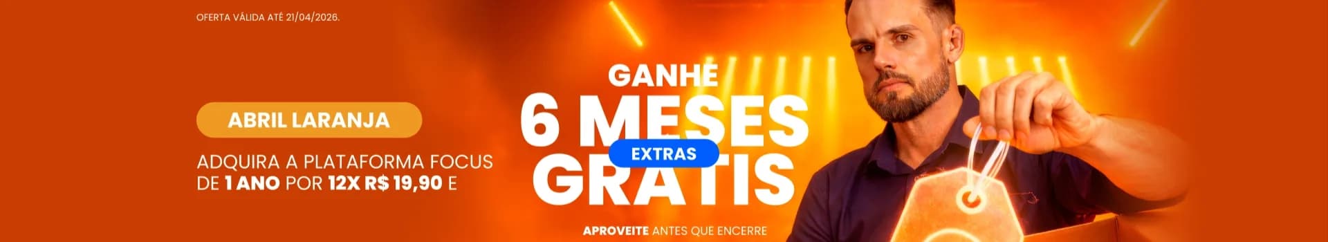 Assinatura 1 ano + 6 meses de bônus