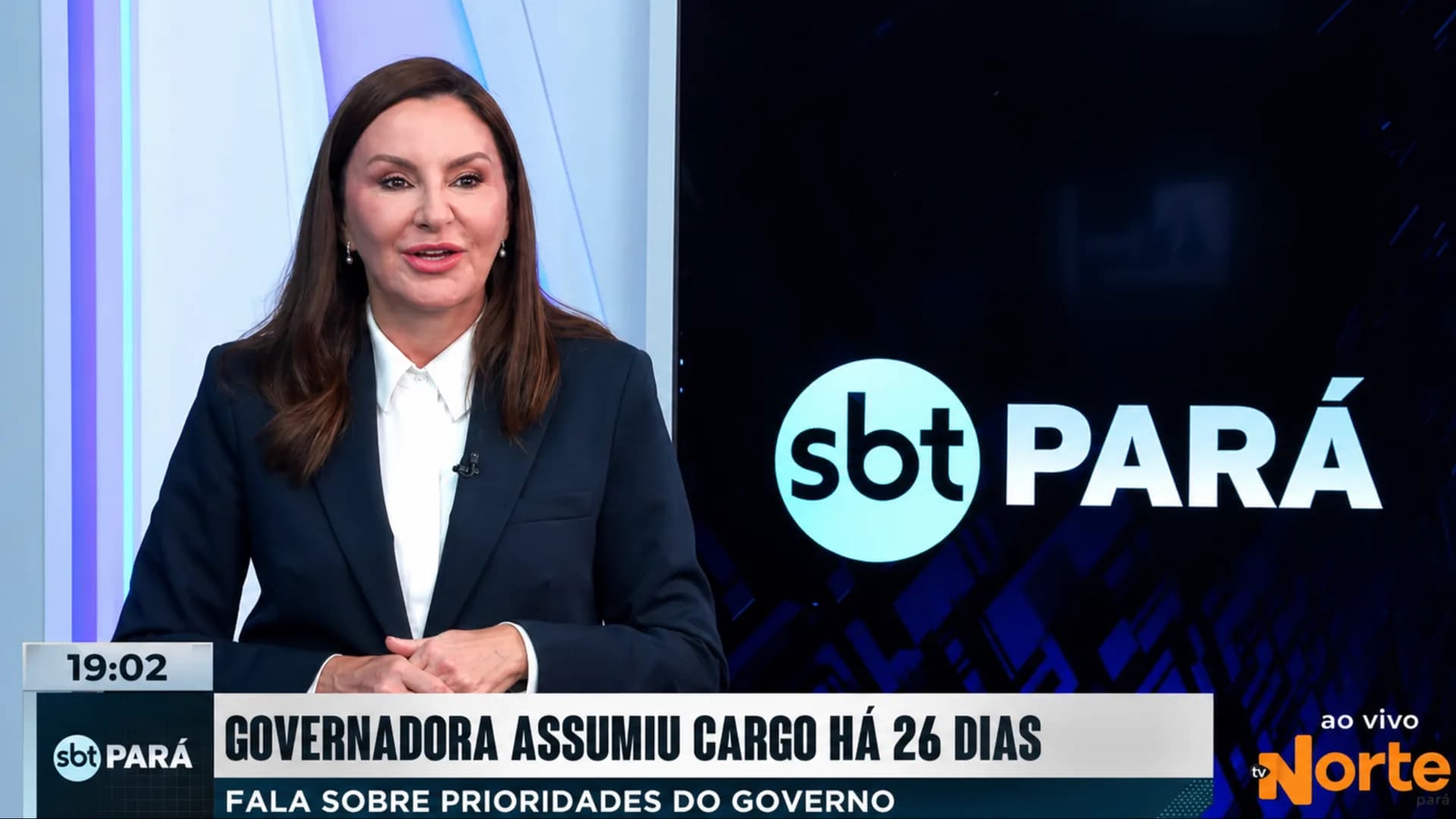 Governadora confirma concurso da PC PA em entrevista ao SBT e reforça novos editais no Pará