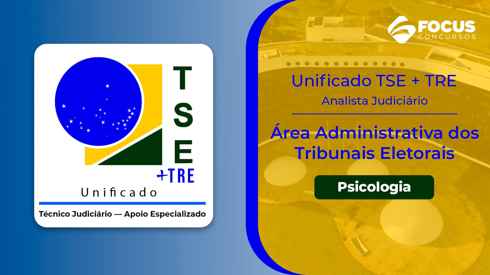 TSE UNIFICADO: Analista Judiciário - Apoio Especializado: Psicologia