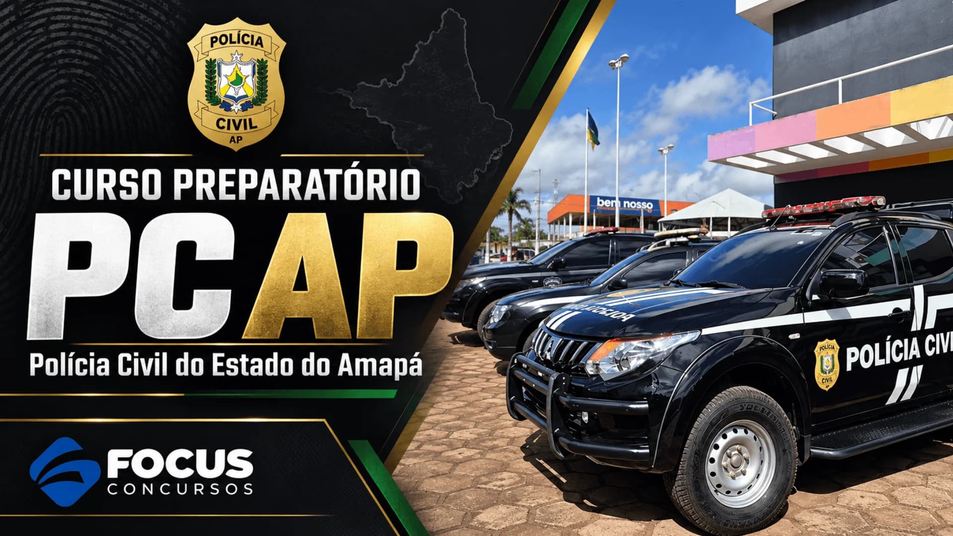 PC AP - Oficial Investigador de Polícia Civil do Estado do Amapá