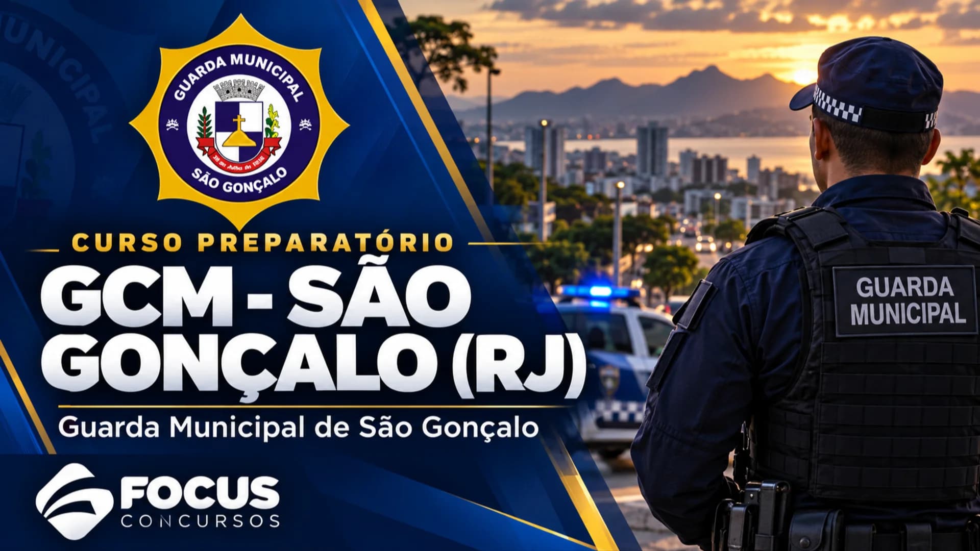 GCM São Gonçalo (RJ) – Curso Preparatório para Guarda Municipal