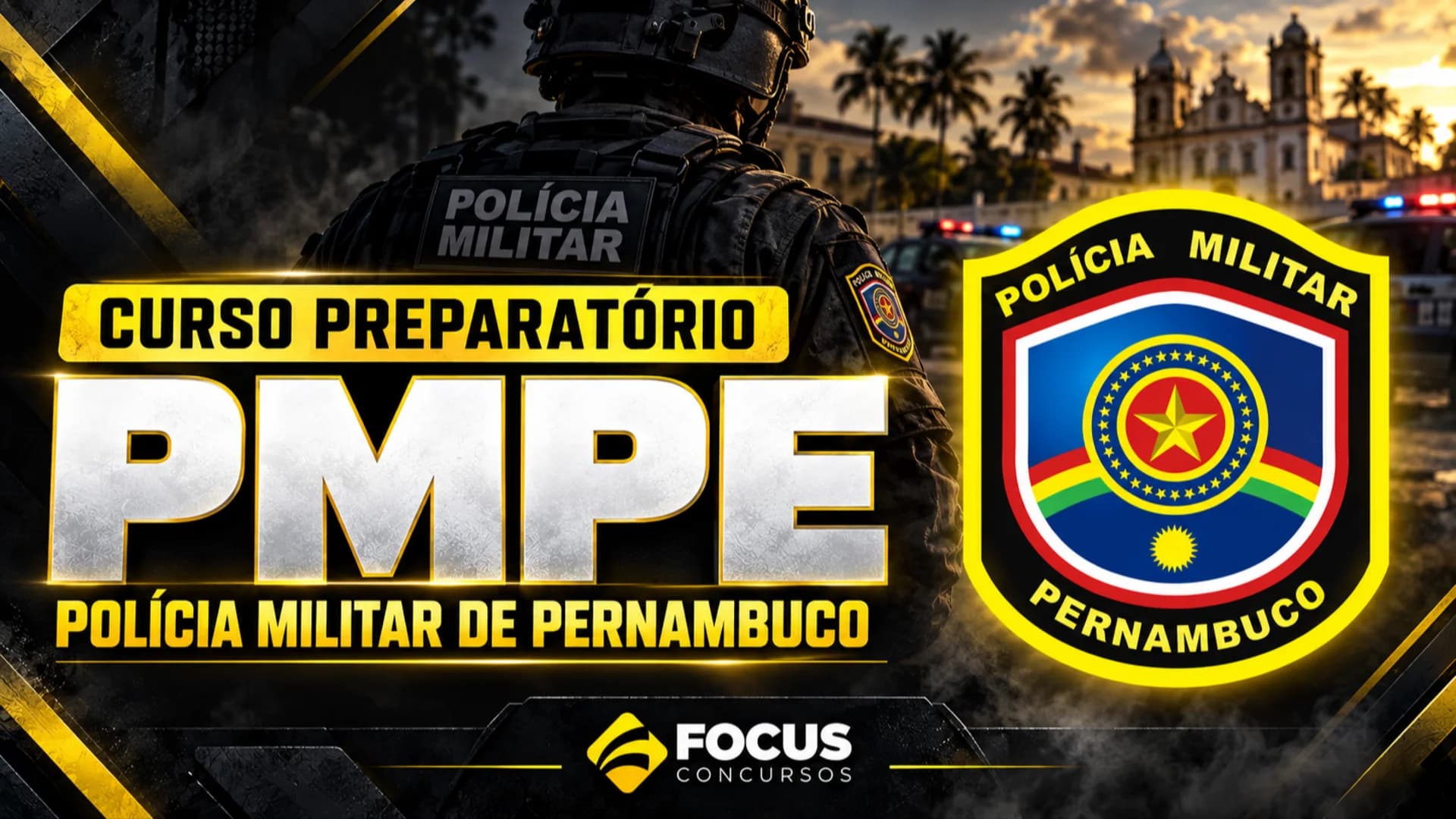 Oficial PM PE - 2º Tenente QOPM da Polícia Militar de Pernambuco