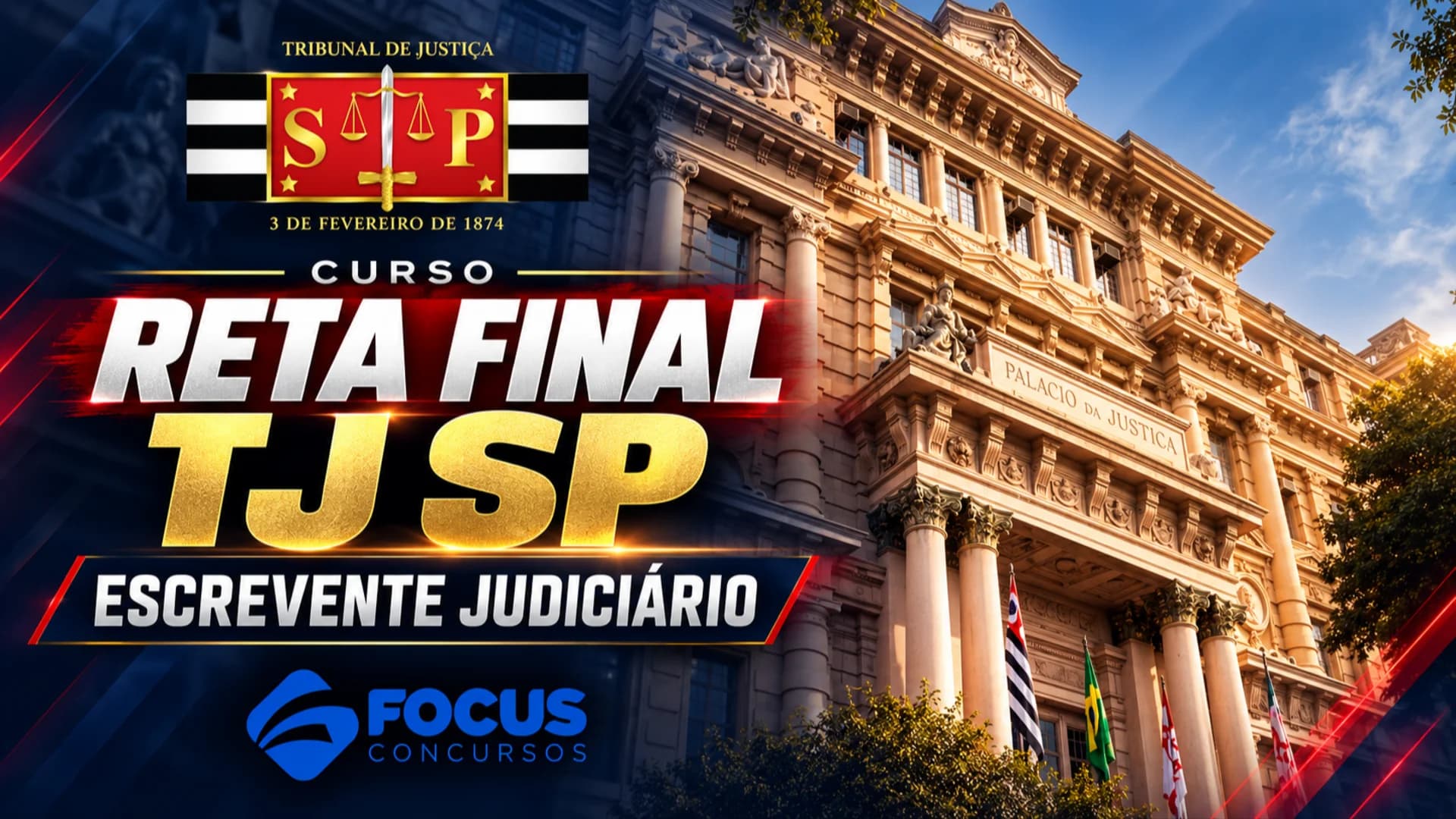 Reta Final TJ SP - Escrevente Judiciário